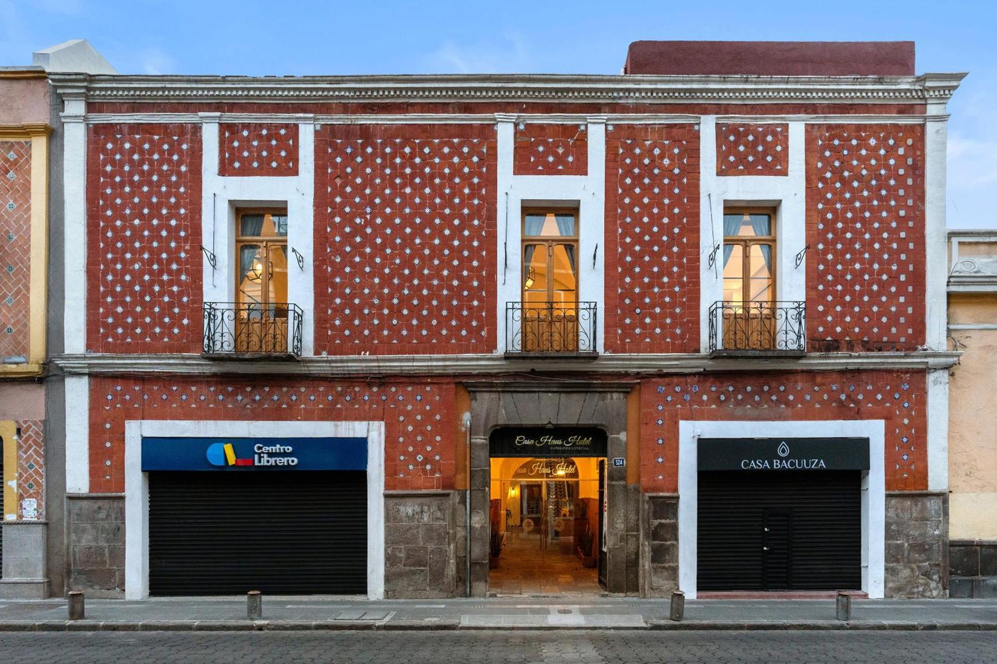 Casa Haus Hotel Puebla Centro Historico Exterior foto